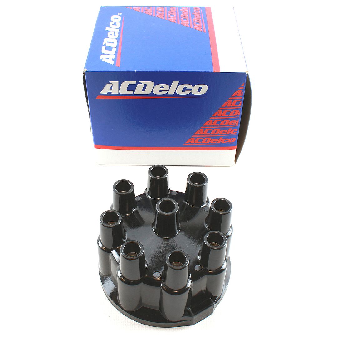 55 56 Chevy NOS AC Delco V8 Ignition Engine Motor Distributor Cap eBay